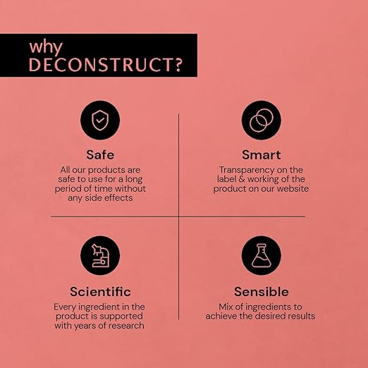 Deconstruct 5% Niacinamide Face Serum | + 2% Alpha Arbutin Face Serum | Clearing Serum for Pigmentation, Acne Marks, Dark Spots, Tanning | For Oily & Sensitive Skin | 20 ml - Image 5