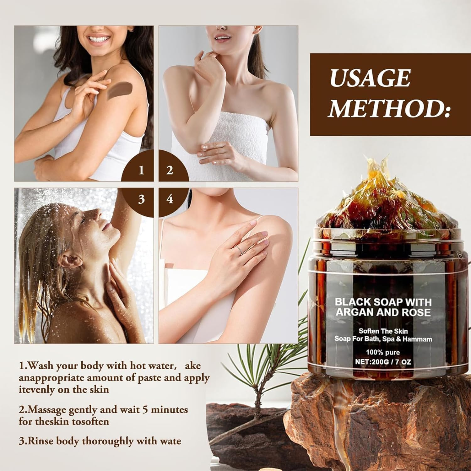 MS MAGIC SECRET Moroccan Beldi Soap - Image 2